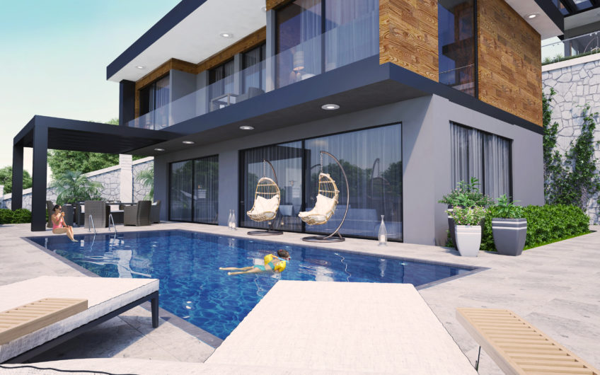 Villen im Bau mit Meerblick zum kleinen Preis