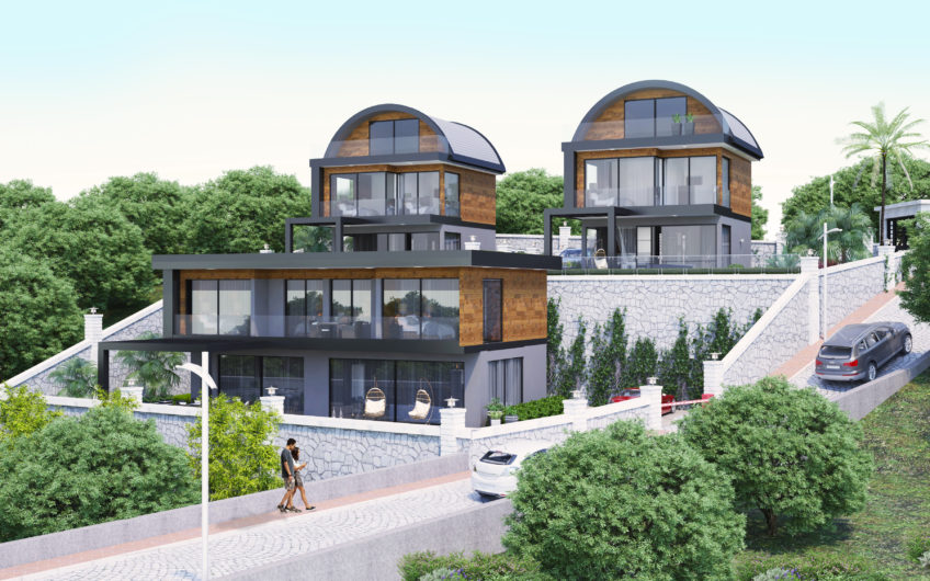 Villen im Bau mit Meerblick zum kleinen Preis