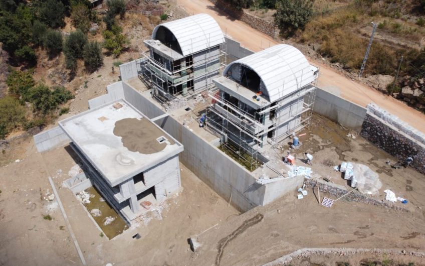 Villen im Bau mit Meerblick zum kleinen Preis