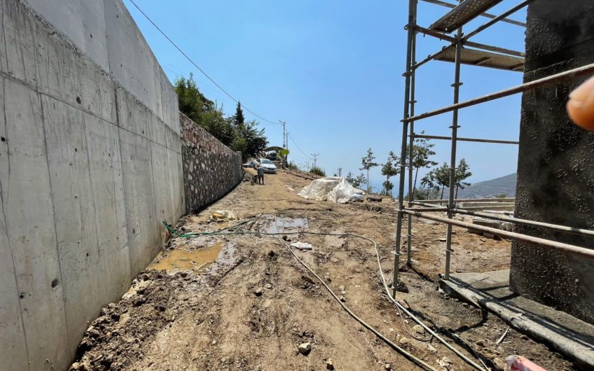 Villen im Bau mit Meerblick zum kleinen Preis