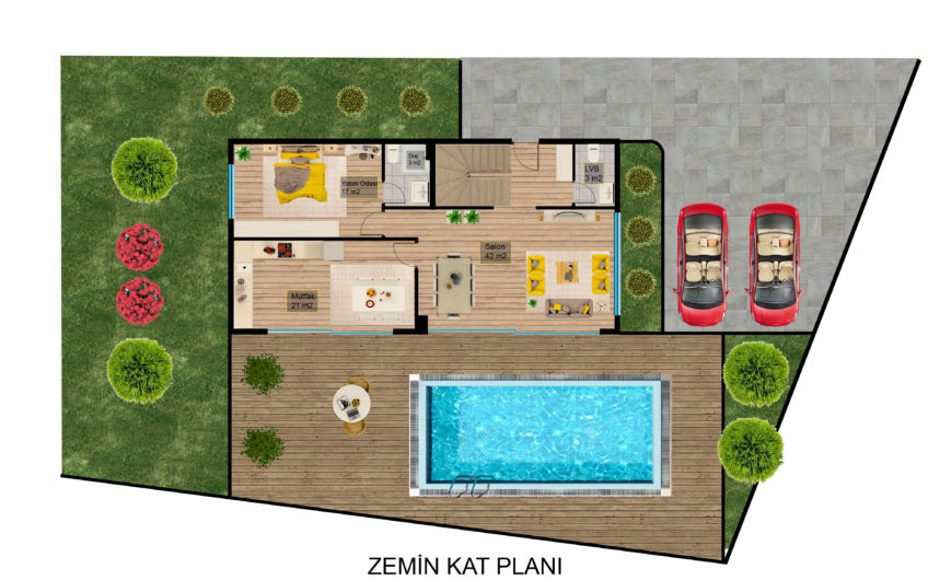 Villen im Bau mit Meerblick zum kleinen Preis