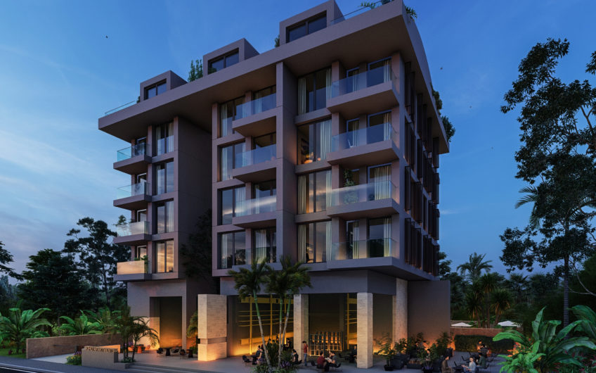 Nyt projekt af et boligkompleks i Kargicak, Alanya