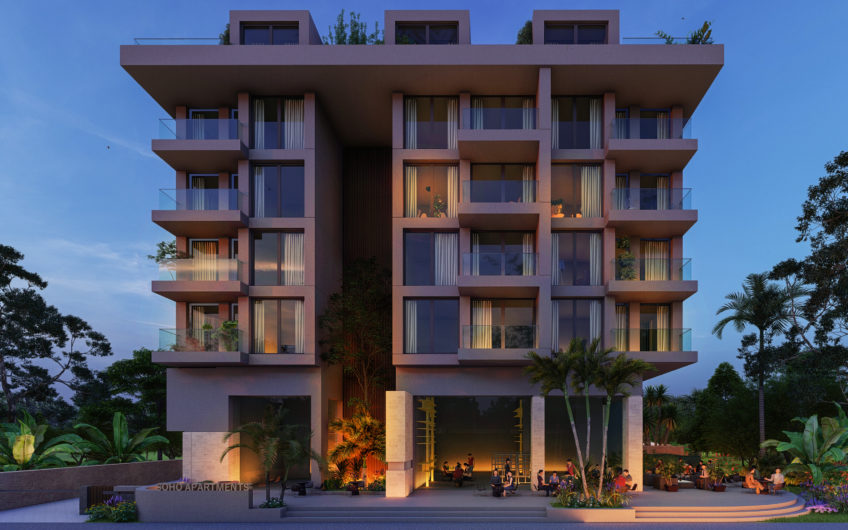 Nyt projekt af et boligkompleks i Kargicak, Alanya