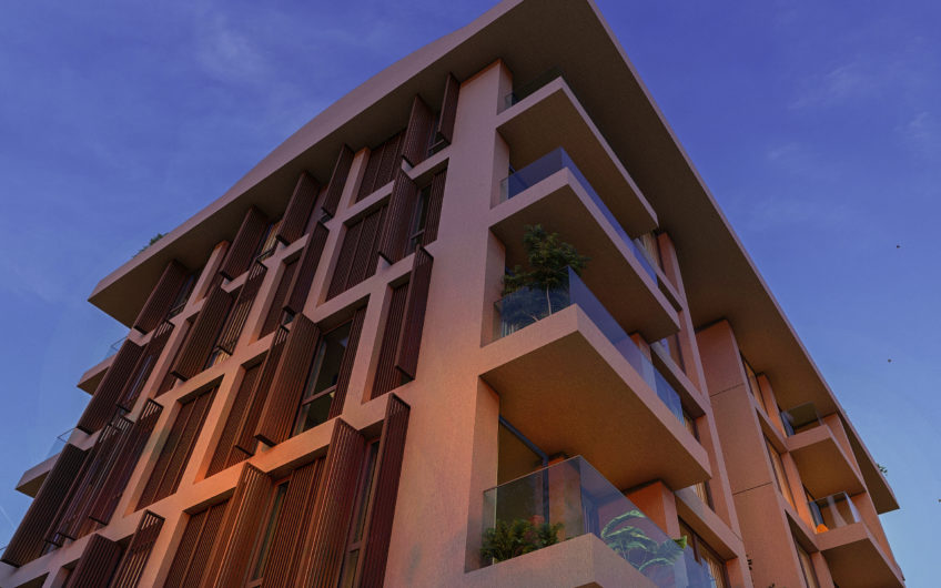 Nyt projekt af et boligkompleks i Kargicak, Alanya