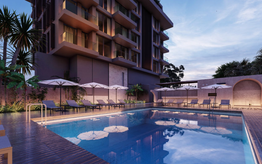 Nyt projekt af et boligkompleks i Kargicak, Alanya