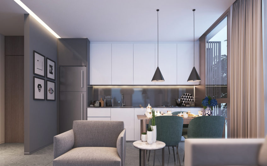 Nyt projekt af et boligkompleks i Kargicak, Alanya