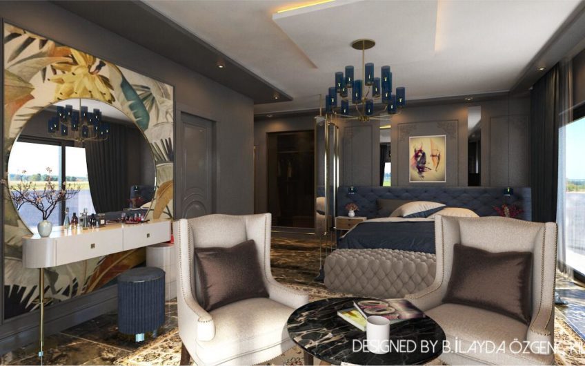 Villa mit Meerblick in der Gegend von Bektas