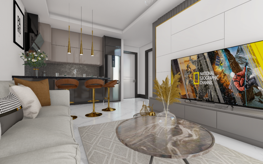 New project of a residential complex in the ecologically clean area of Alanya Kargicak