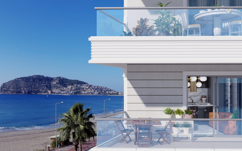 Lejligheder og penthouselejligheder ved havet i et førsteklasses kompleks