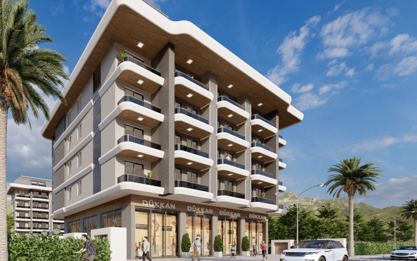 New project of a residential complex in the ecologically clean area of Alanya Kargicak