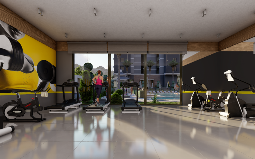 New project of a residential complex in the ecologically clean area of Alanya Kargicak