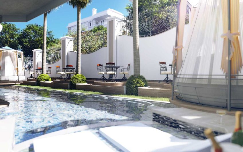 Lejligheder og penthouselejligheder ved havet i et førsteklasses kompleks