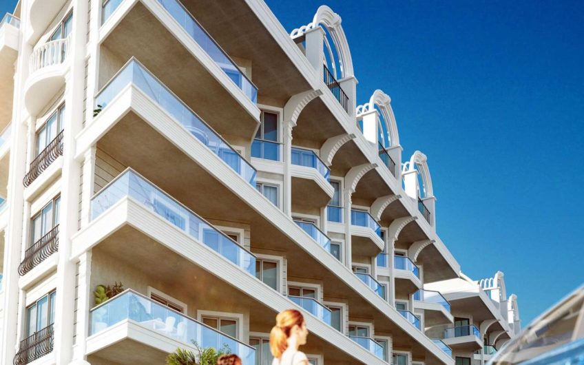 Lejligheder og penthouselejligheder ved havet i et førsteklasses kompleks