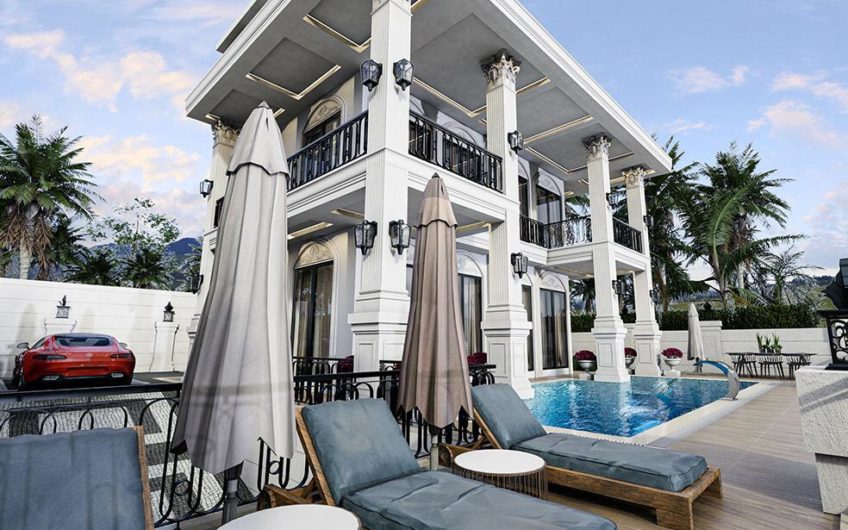 Neues Projekt einer Villa mit Meerblick vom Bauträger