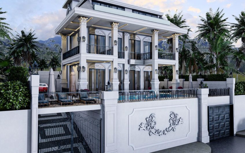 Neues Projekt einer Villa mit Meerblick vom Bauträger