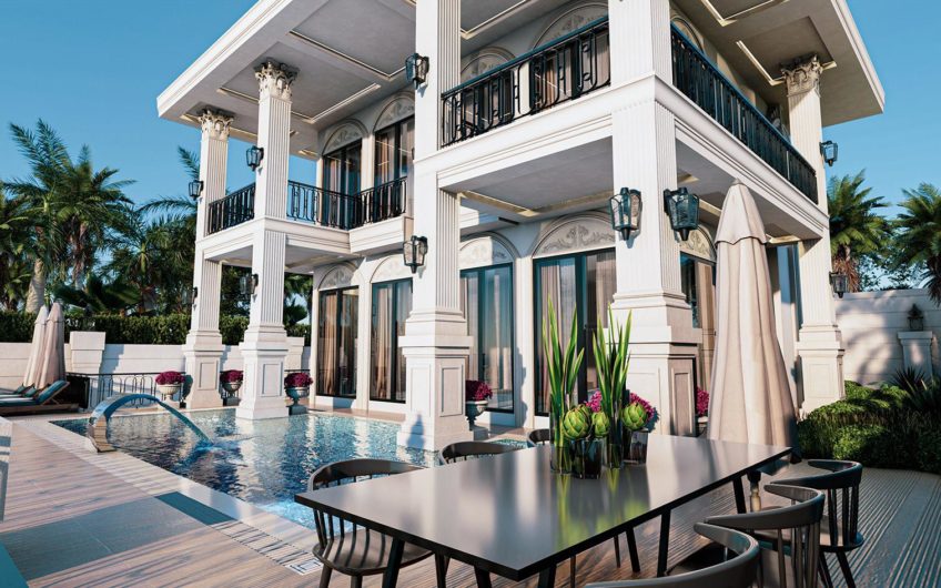 Neues Projekt einer Villa mit Meerblick vom Bauträger