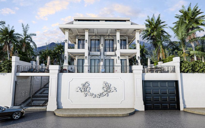 Neues Projekt einer Villa mit Meerblick vom Bauträger