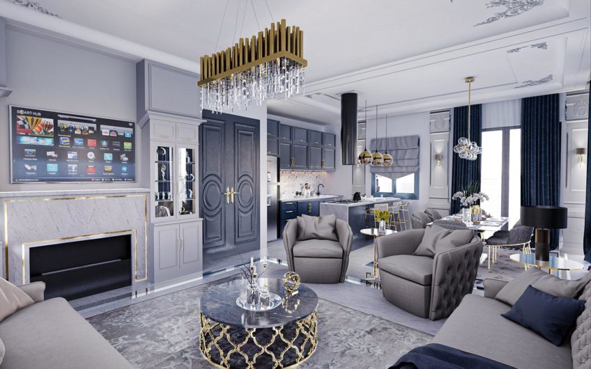 Neues Projekt einer Villa mit Meerblick vom Bauträger