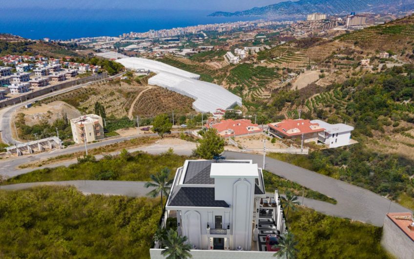 Neues Projekt einer Villa mit Meerblick vom Bauträger