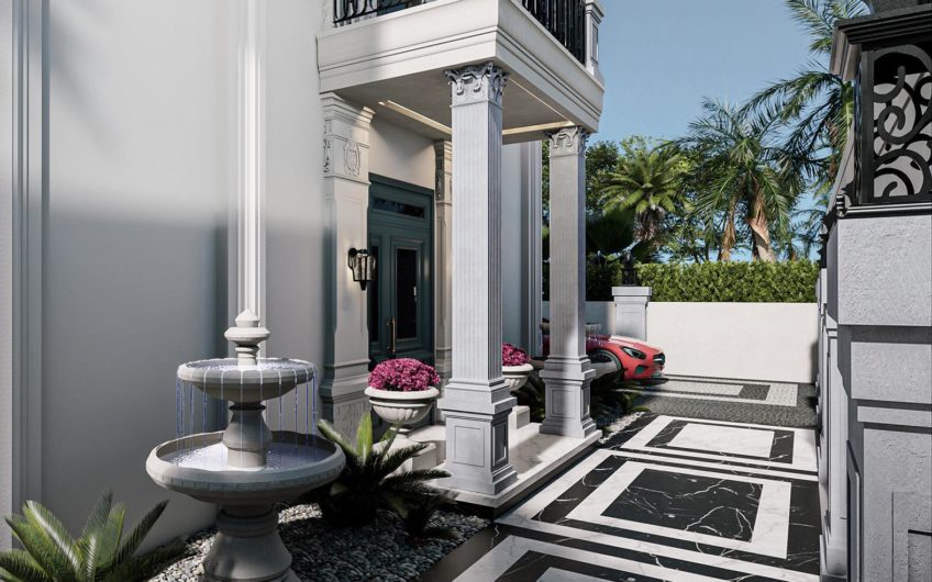 Neues Projekt einer Villa mit Meerblick vom Bauträger