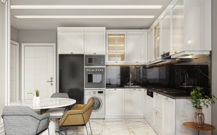 Luxuriöse Wohnungen in Alanya auf Raten mit einer Anzahlung von 30%