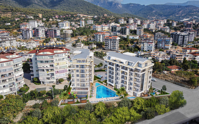 Luxuriöse Wohnungen in Alanya auf Raten mit einer Anzahlung von 30%