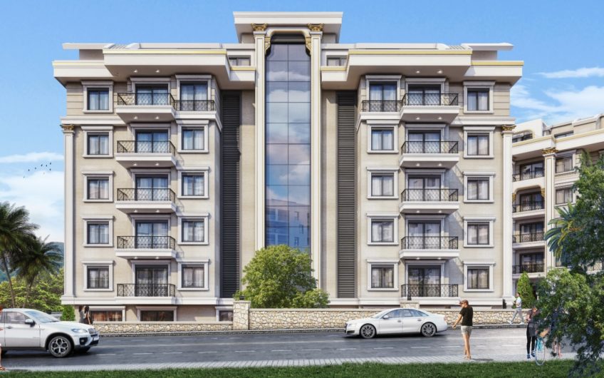 Luxuriöse Wohnungen in Alanya auf Raten mit einer Anzahlung von 30%
