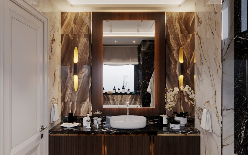 Lyxig villa med havsutsikt, i Kargicak-området bland pinjeträd och omgiven av berg!