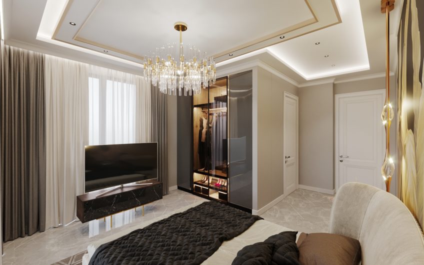 Lyxig villa med havsutsikt, i Kargicak-området bland pinjeträd och omgiven av berg!