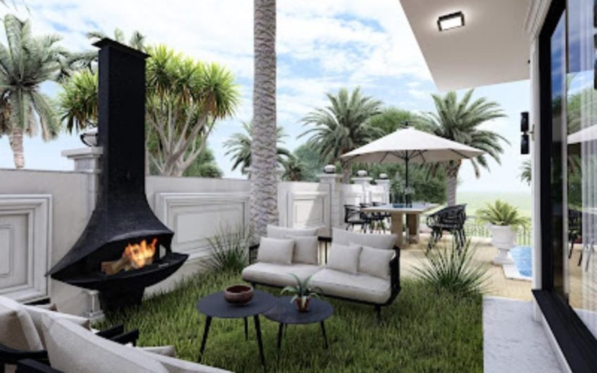 Lyxig villa med havsutsikt, i Kargicak-området bland pinjeträd och omgiven av berg!