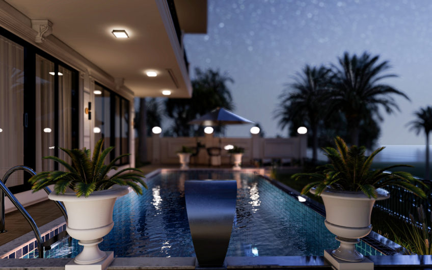 Lyxig villa med havsutsikt, i Kargicak-området bland pinjeträd och omgiven av berg!