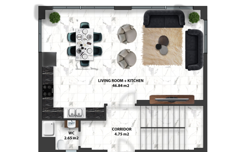 Lyxig villa med havsutsikt, i Kargicak-området bland pinjeträd och omgiven av berg!