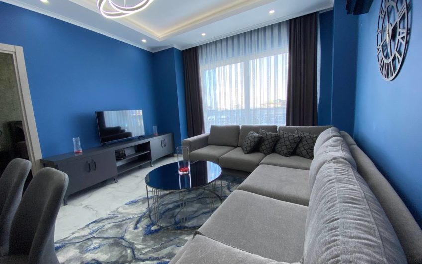 Апартаменты 1+1 в комплексе Blue tower residence в Махмутларе